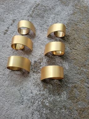 Gold Napkin Rings